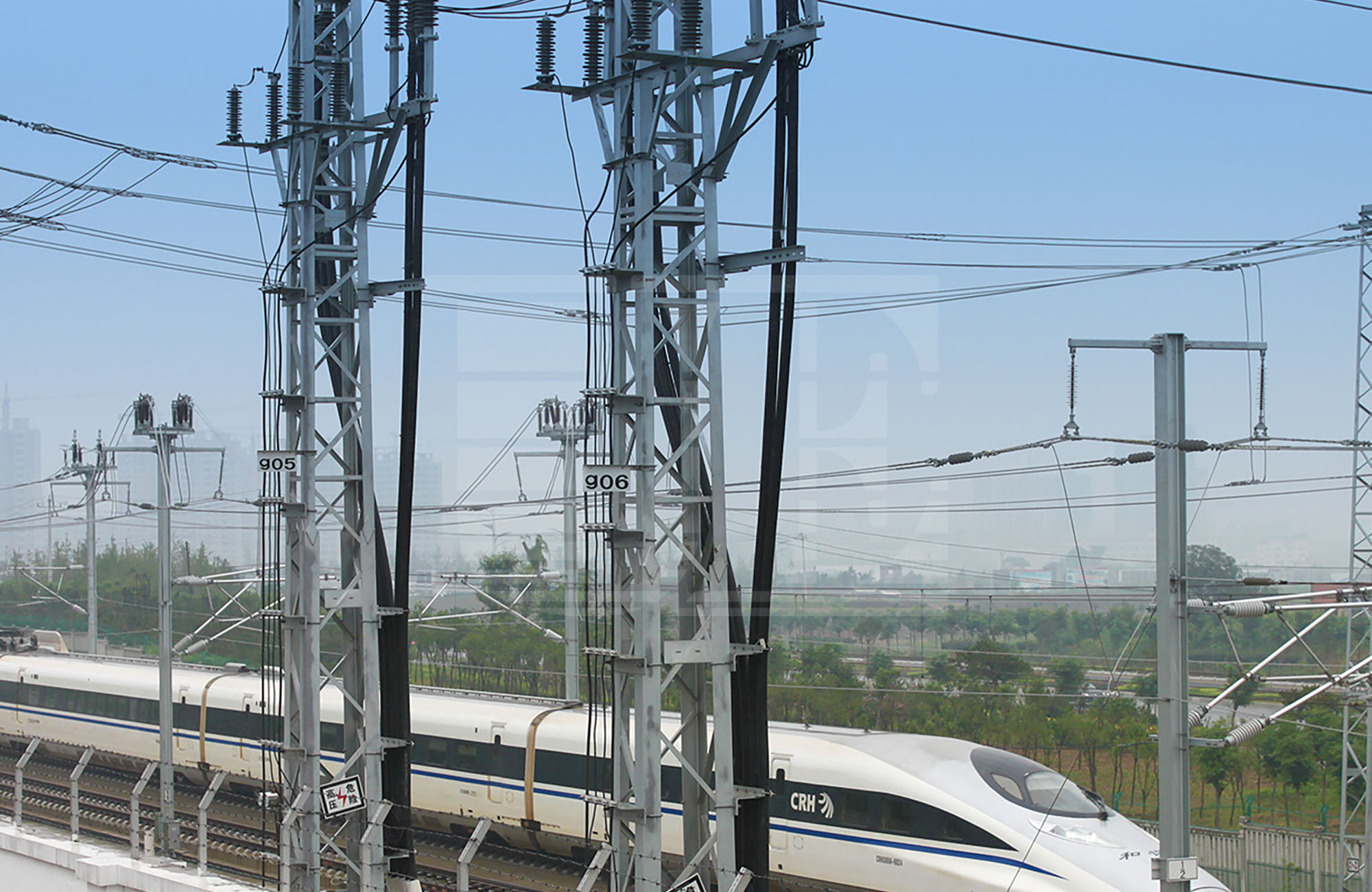 The Beijing-Shanghai high-speed railway